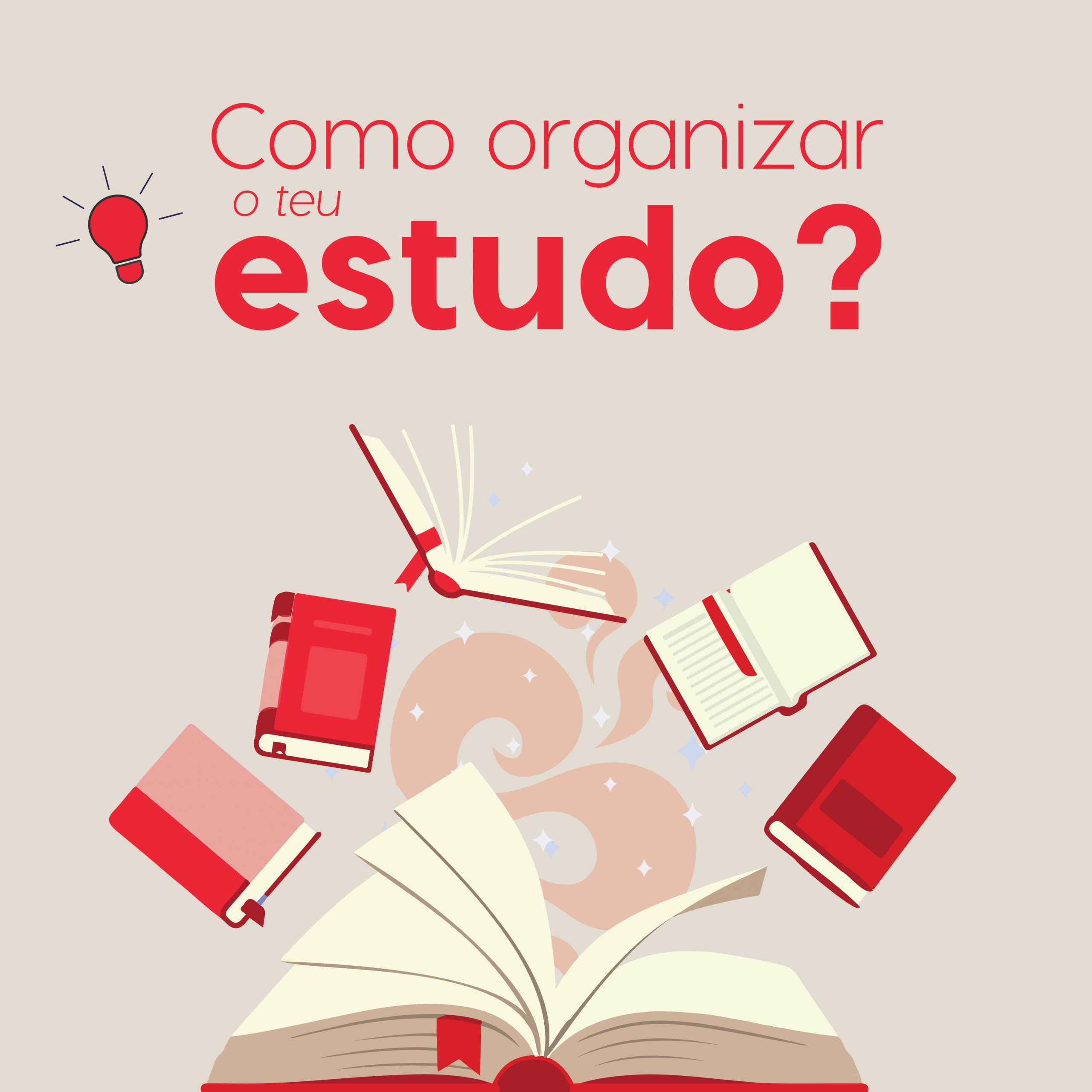 Como organizar o teu estudo? 📚