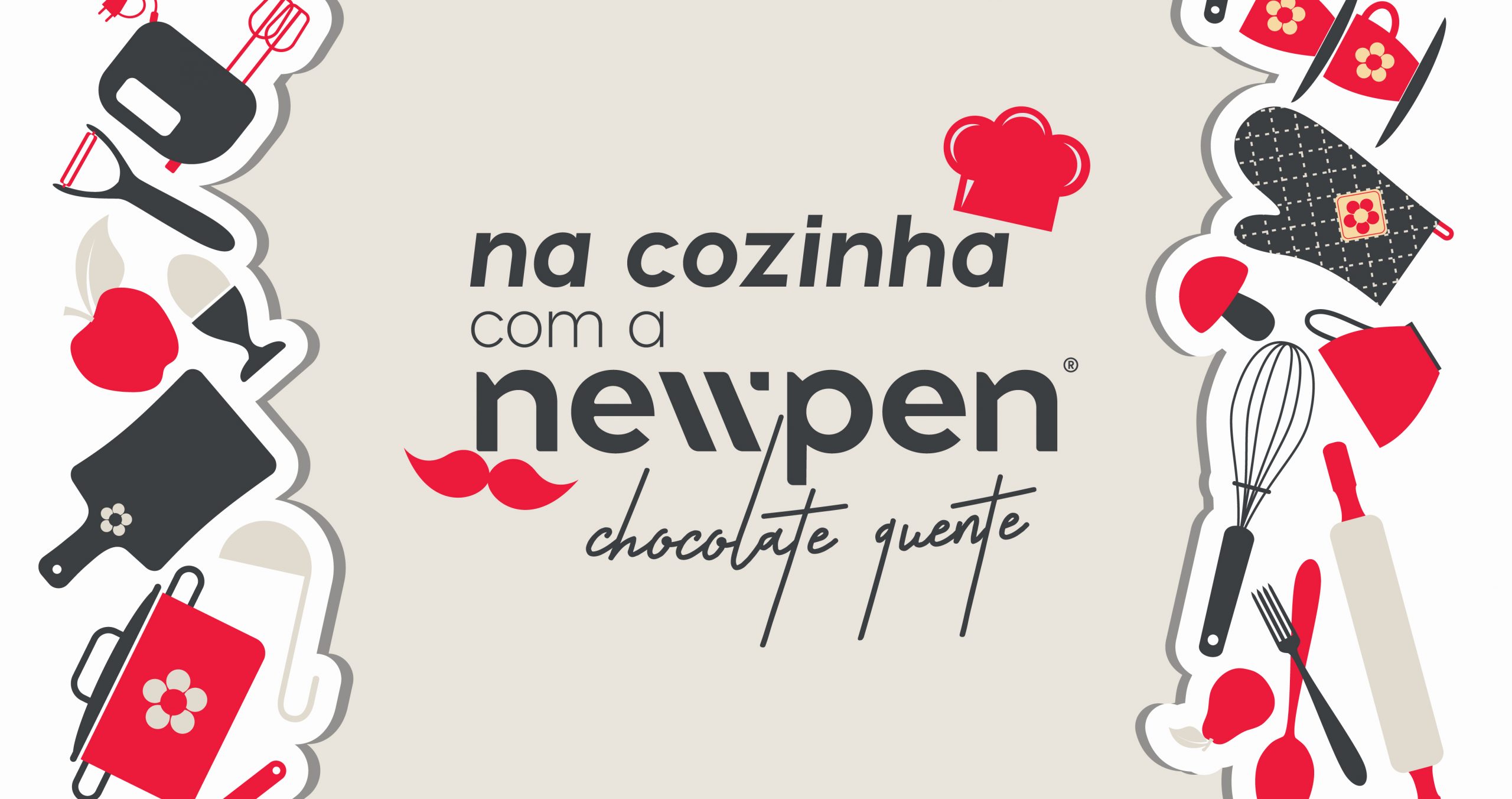 Na cozinha com a Newpen 👩🍳❤️
