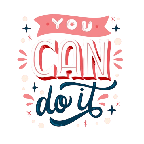 Lettering com negrito