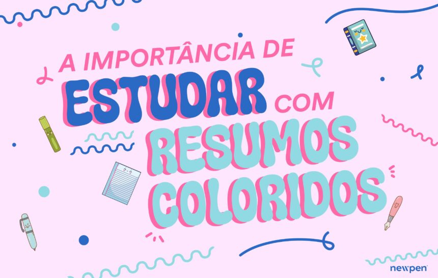 A importância de estudar com resumos coloridos