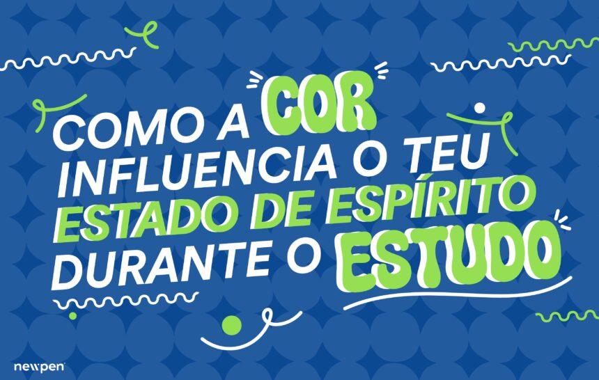 Como a cor influencia o teu estado de espírito durante o estudo