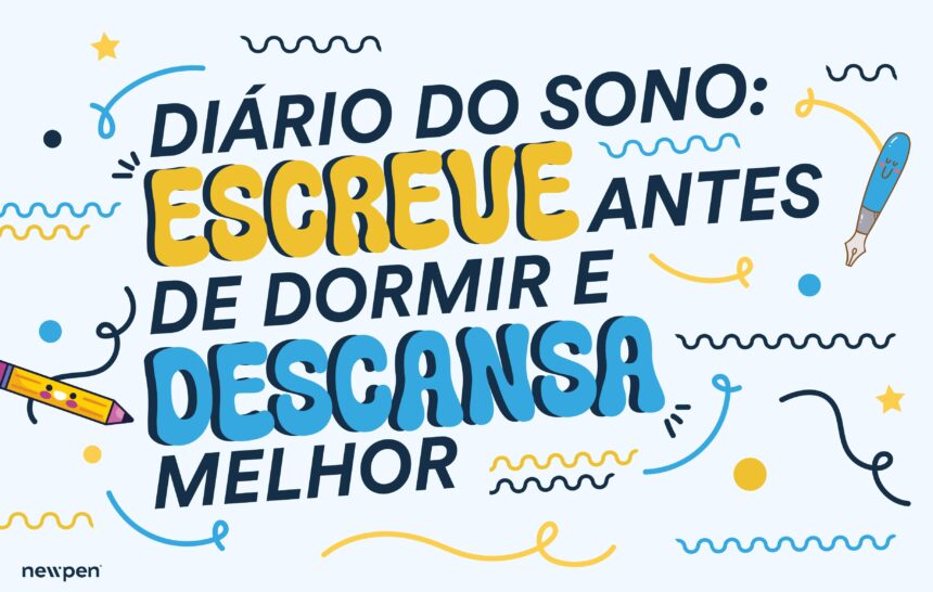 Diário do Sono: Escreve Antes de Dormir e Descansa Melhor