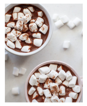 cheiros típicos do Natal - chocolate quente 