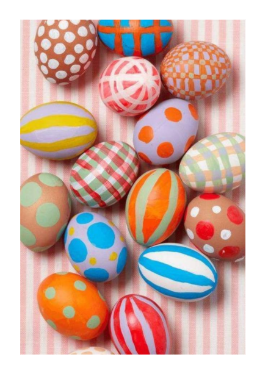 Férias da Páscoa -Pintar Ovos 