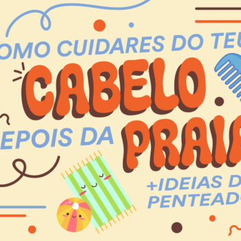 Como cuidares do cabelo depois da praia